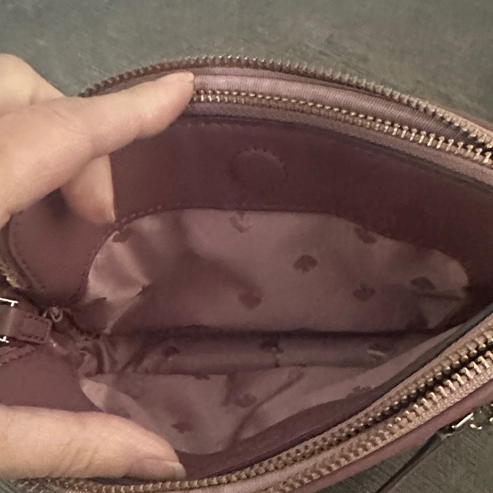 Kate Spade Mauve Quilted Crossbody Bag - Picture 4 of 6